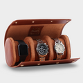 Janexx Leder Uhrenetui für 3 Uhren – Rehbraun
Janexx Uhrenrolle aus Leder – Premium Qualität
Innenpolster Uhrenetui – sicherer Schutz für Armbanduhren
