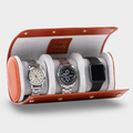 Janexx Leder Uhrenetui für 3 Uhren – Cognac Braun
Janexx Uhrenrolle aus Leder – Premium Qualität
Innenpolster Uhrenetui – sicherer Schutz für Armbanduhren