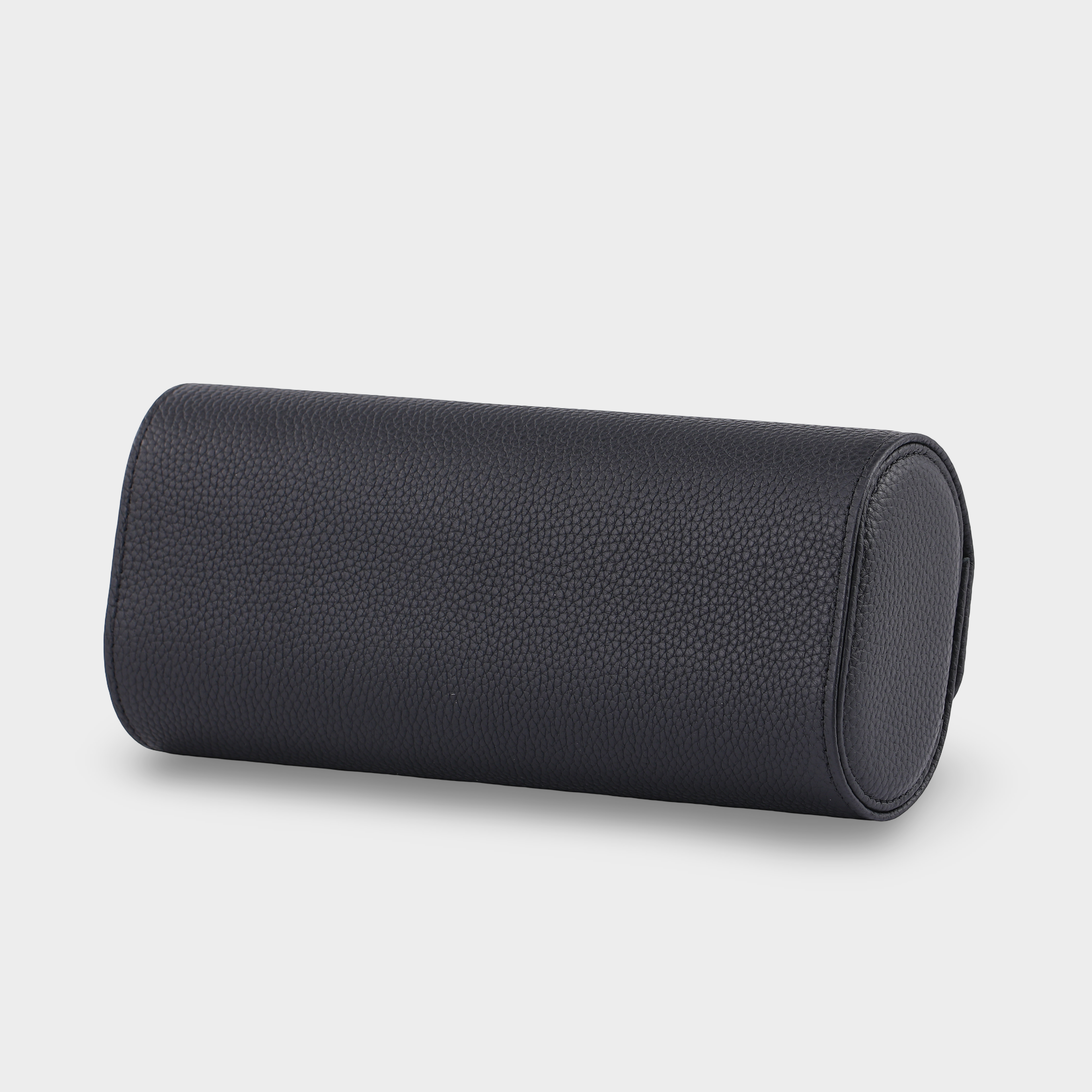 Janexx Premium Leder-Uhrenetui für 3 Uhren - Phantomschwarz