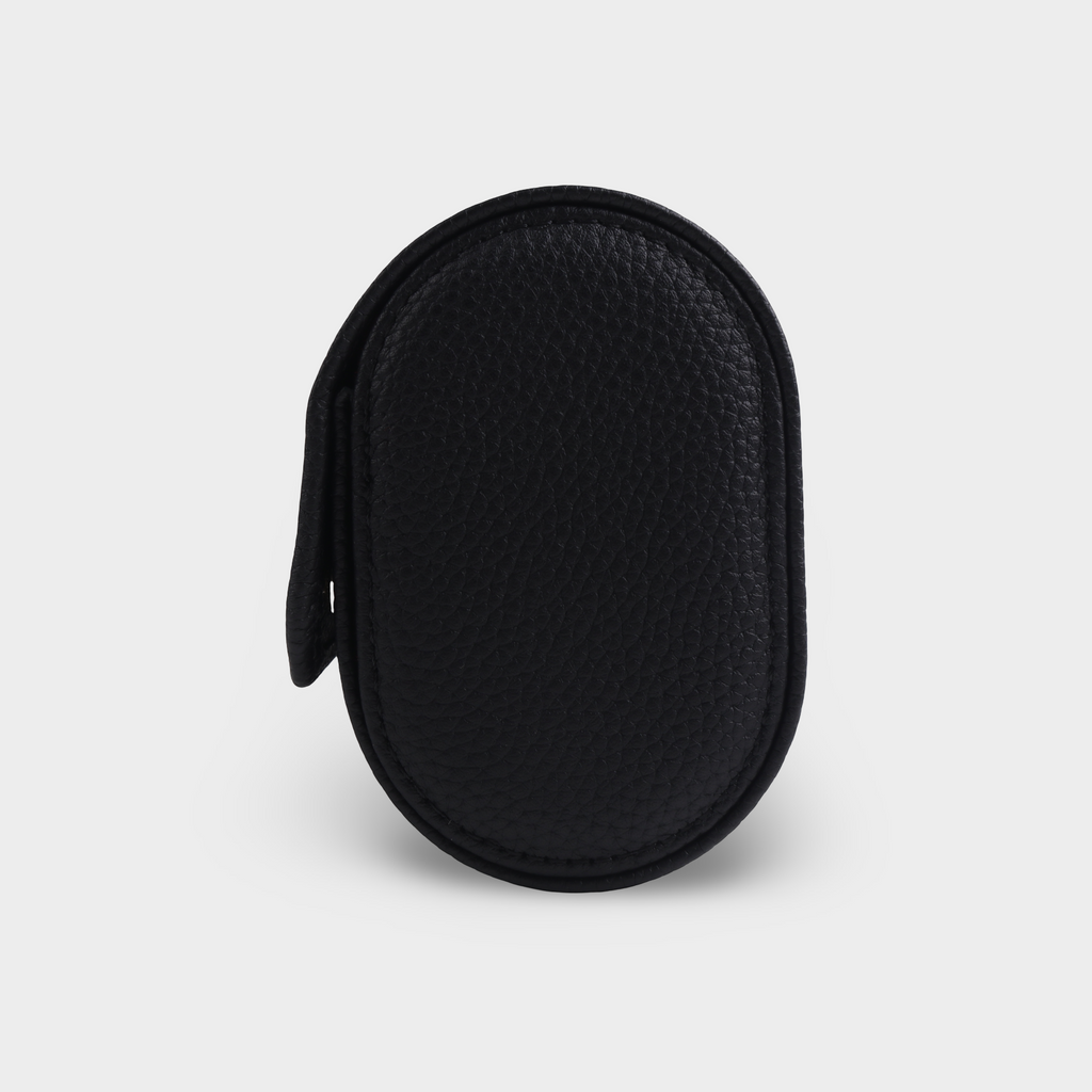 Janexx Premium Leder-Uhrenetui für 2 Uhren - Phantomschwarz