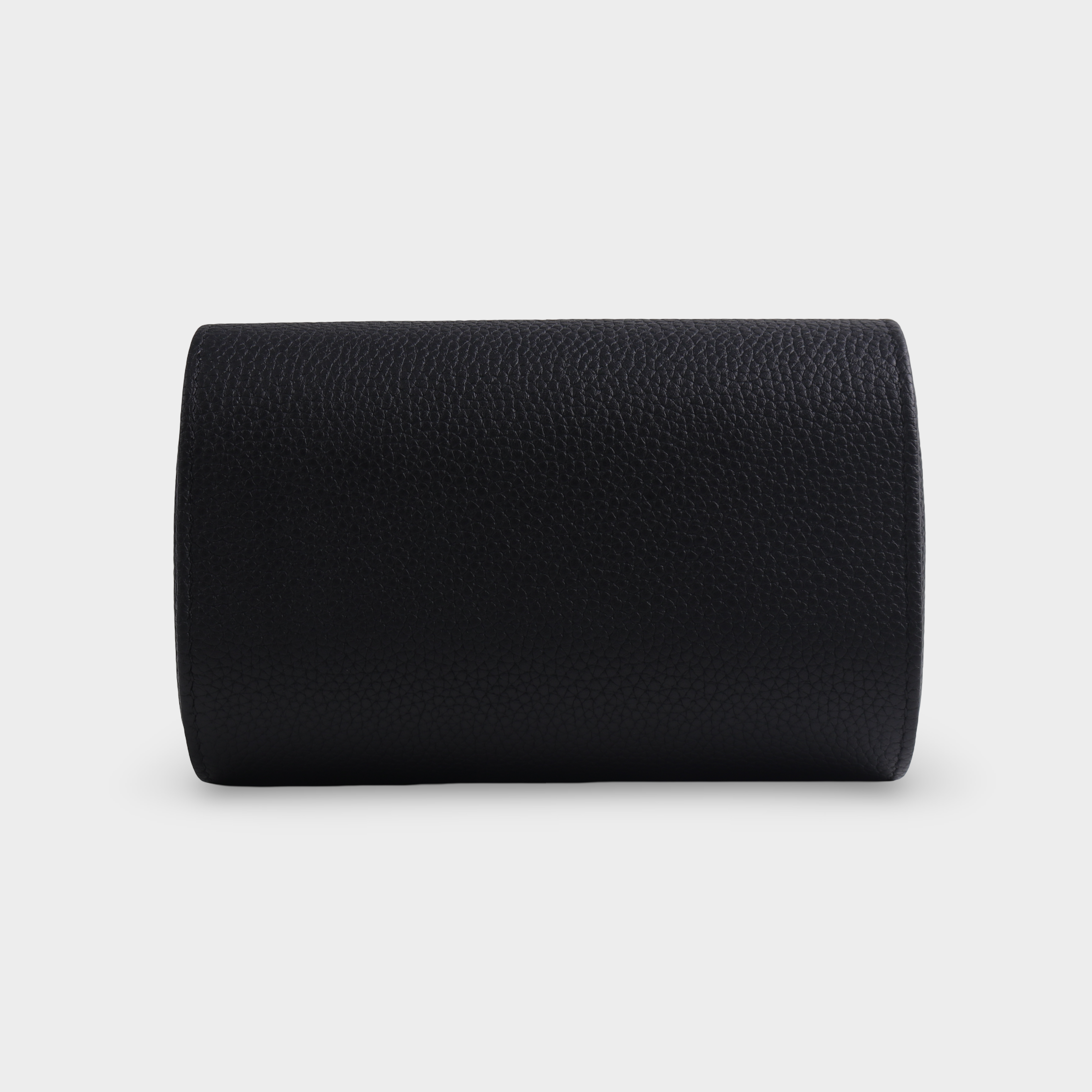 Janexx Premium Leder-Uhrenetui für 2 Uhren - Phantomschwarz